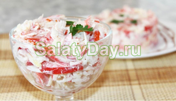 Салат "Красное море"