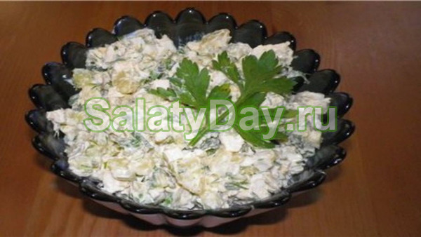 Вкусный салат с курицей &laquo;Ростовский&raquo;