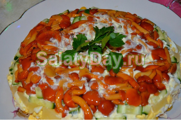 Вкусный салат с курицей &laquo;Фантазия&raquo;