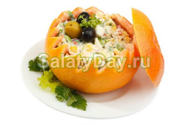Салат &laquo;Апельсиновый рай&raquo;