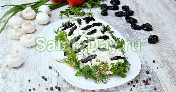 С грецкими орехами