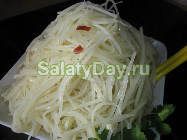 Картофель по – Корейски