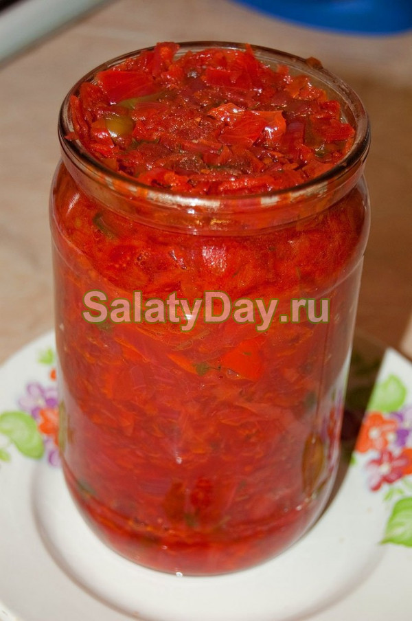 Ассорти из помидор и свеклы на зиму