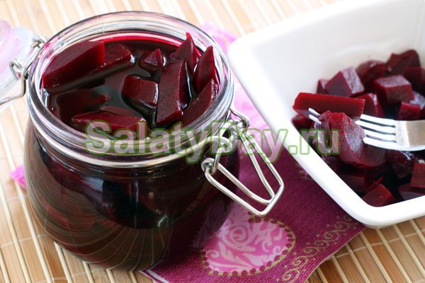 Свекла маринованная на зиму