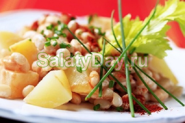 Сочный картофельный салат