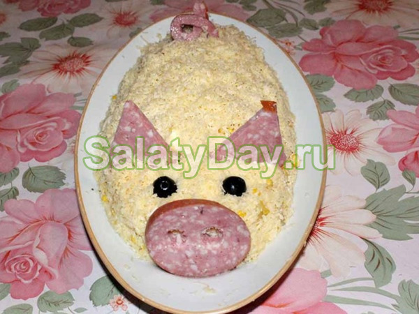 Поросенок праздничный
