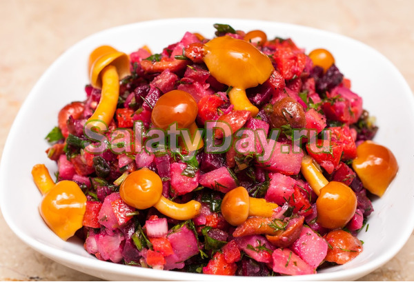 Винегрет с капустой с особенным вкусом