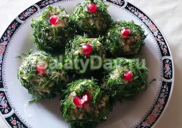 Весенние шарики из селёдки