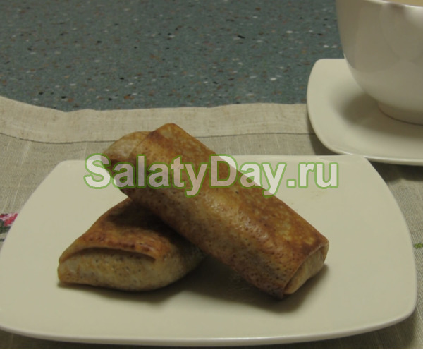 Блины с мясом домашние – классический рецепт