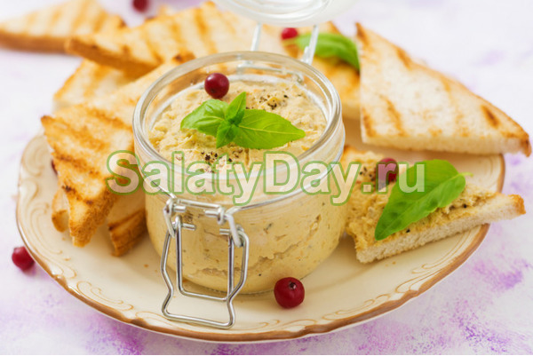 Легкий куриный паштет