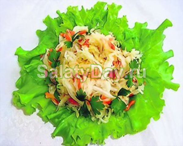 Капуста квашеная с ананасами