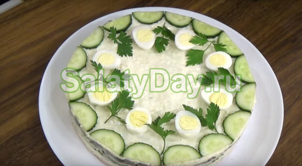 Салат «Курочка Ряба»