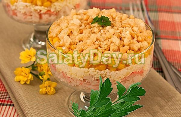 Салат «Крабик»