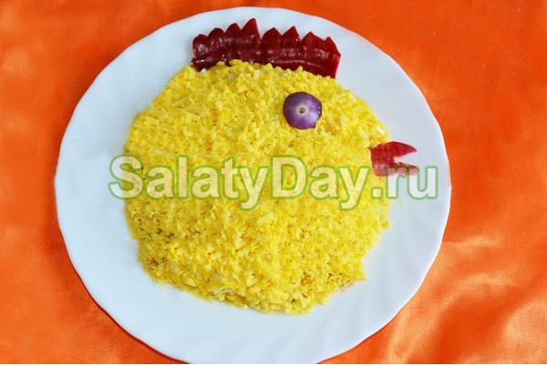 Салат «Петух»