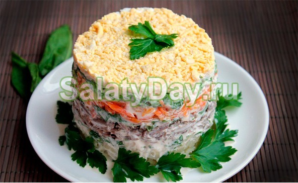 Салат для красного петуха