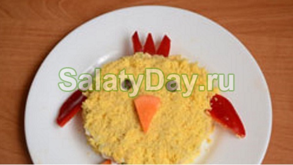 Салат «Цыплёнок»
