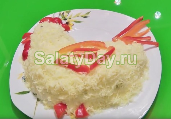 Салат «Петушок»