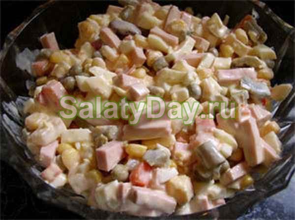 Быстрый салат &laquo;на скорую руку&raquo;