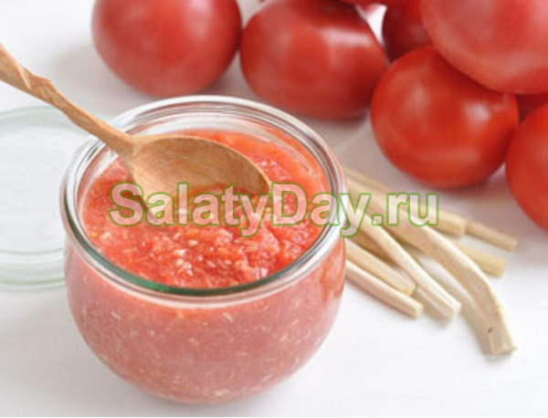 Хреновая закуска на зиму с уксусом