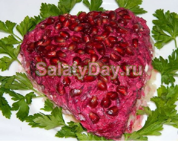 Салат «Сердце»
