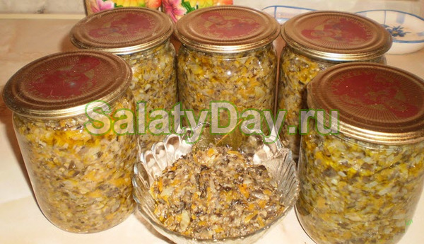 Икра грибная