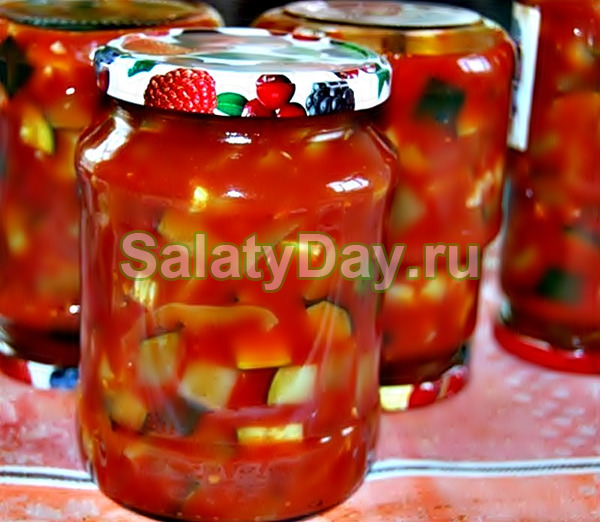 Закуска &laquo;Лечо из кабачков&raquo; в мультиварке