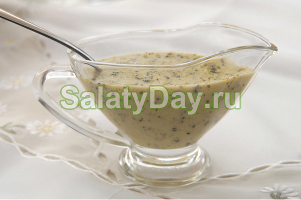 Заправка с пастой из анчоусов