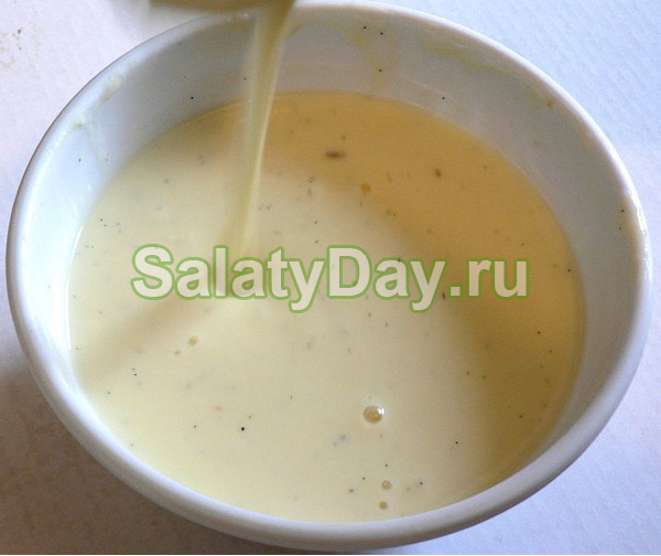 Заправка "Цезарь" с базиликом