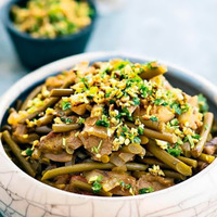 Салат из папоротника
