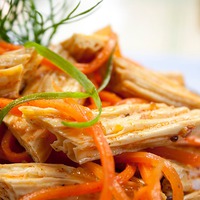 Салат из спаржи по корейски
