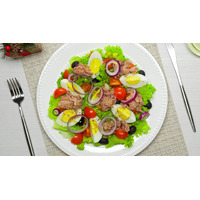 Салат с каперсами