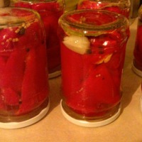 Салат из перца болгарского на зиму