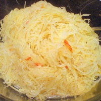 Салат из сырого картофеля