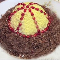 Салат шапка мономаха