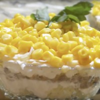 Салат с кукурузой