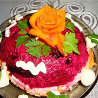 Салат Любовница со свеклой