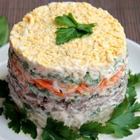 Слоеные салаты