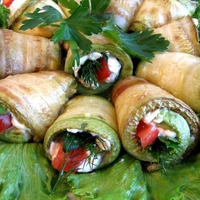 Закуска из кабачков на праздничный стол