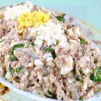 Салат из сайры консервированной